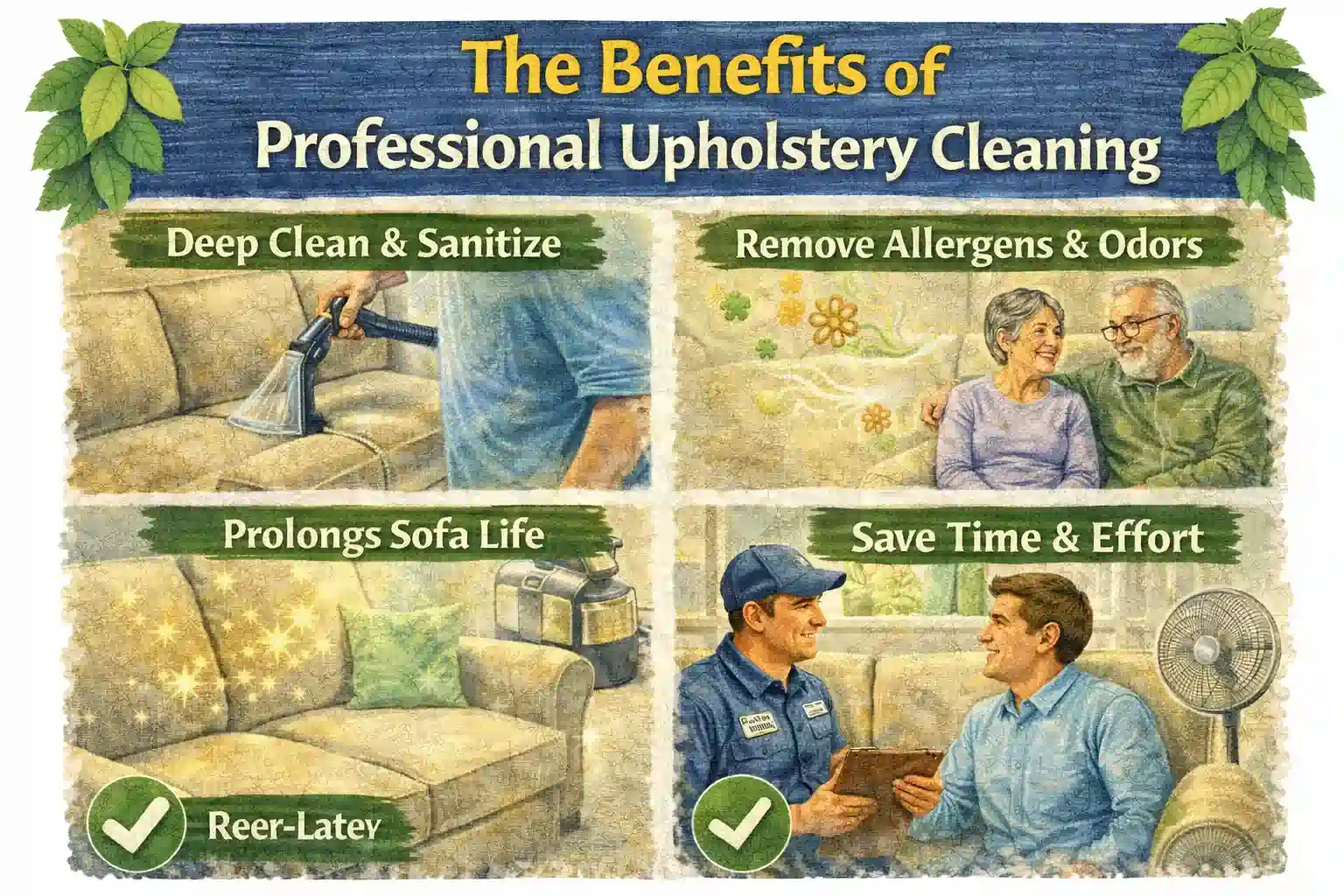 The Benefits of Professional Upholstery Cleaning